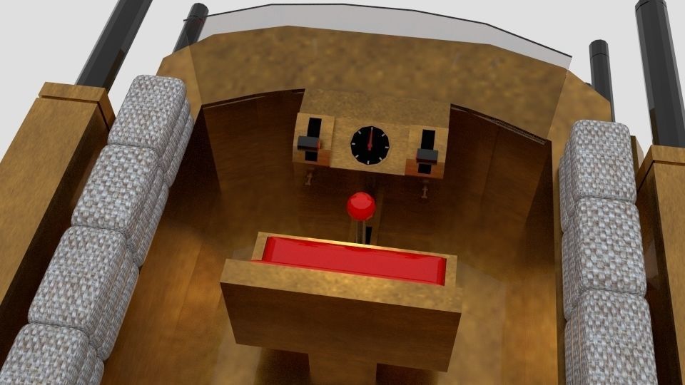 Mechbox lego star wars at-at walker Low-poly 3D model_5