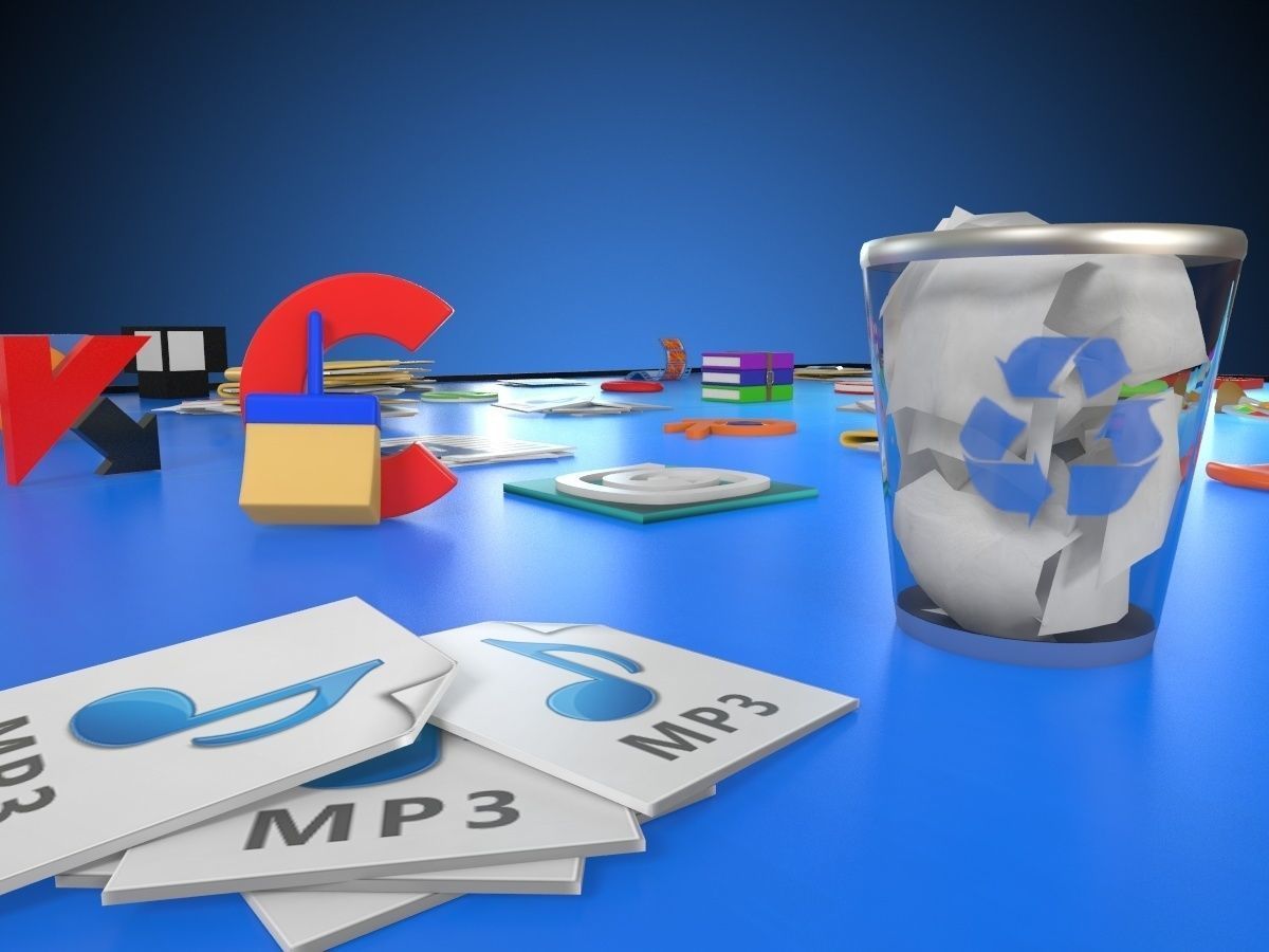 windows desktop icon in 3d 3D model_11