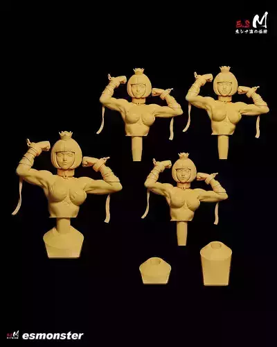 Chompette Bust By E S Monster