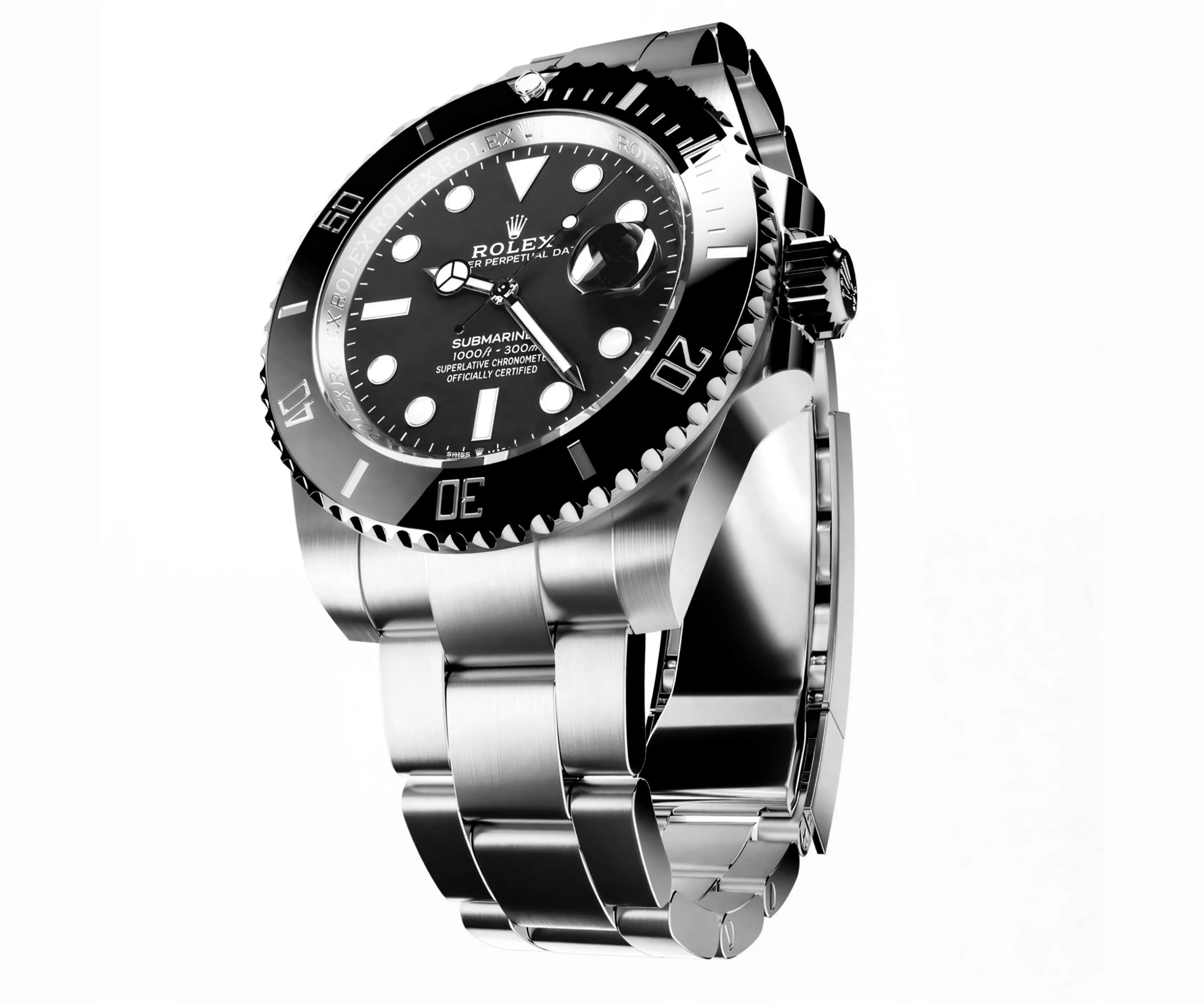 Rolex - Submariner Date and noDate - Fully Rigged 3D model