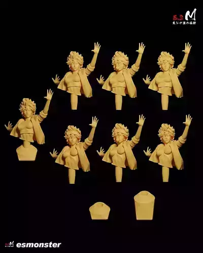 Jubilee Bust By E S Monster