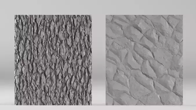 001679 Stone Wall Panels for 3D Printing