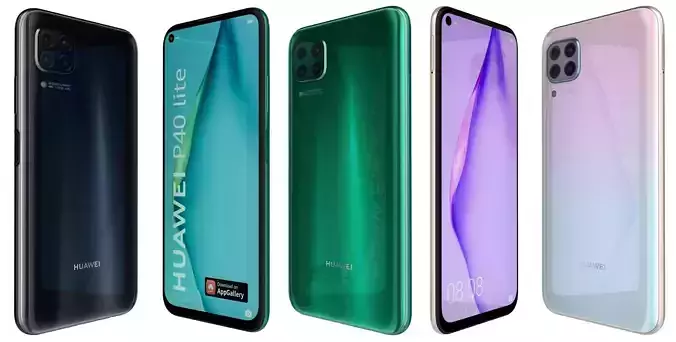 Huawei P40 Lite All Colors High Poly