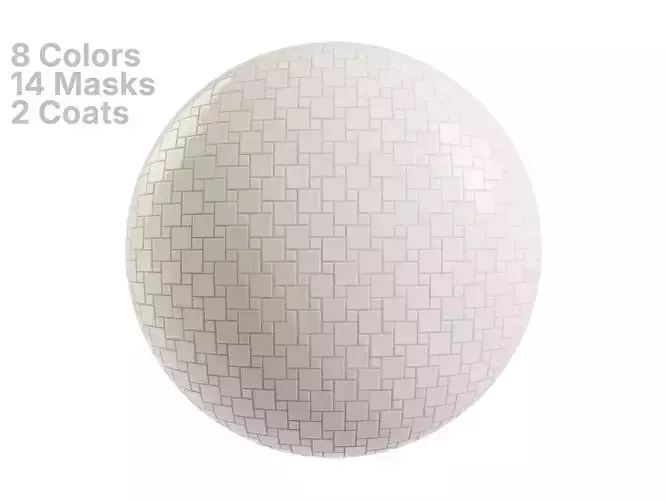 Square Tile in 3d-cube Layout