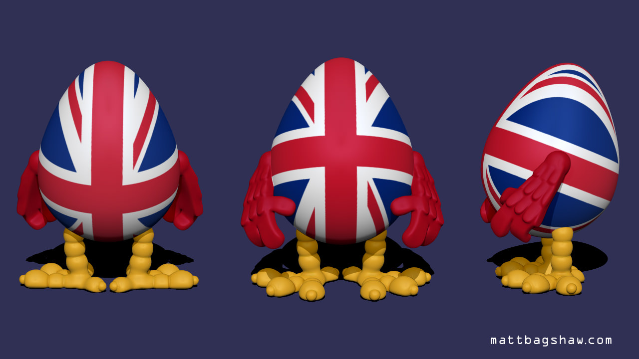 Hatchlings Collection easter eggs from all over world Free 3D print model_4