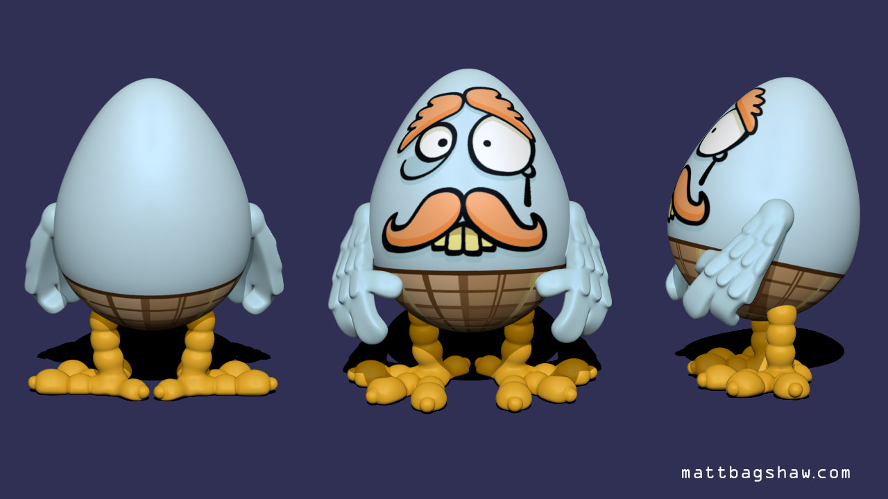 Hatchlings Collection easter eggs from all over world Free 3D print model_2