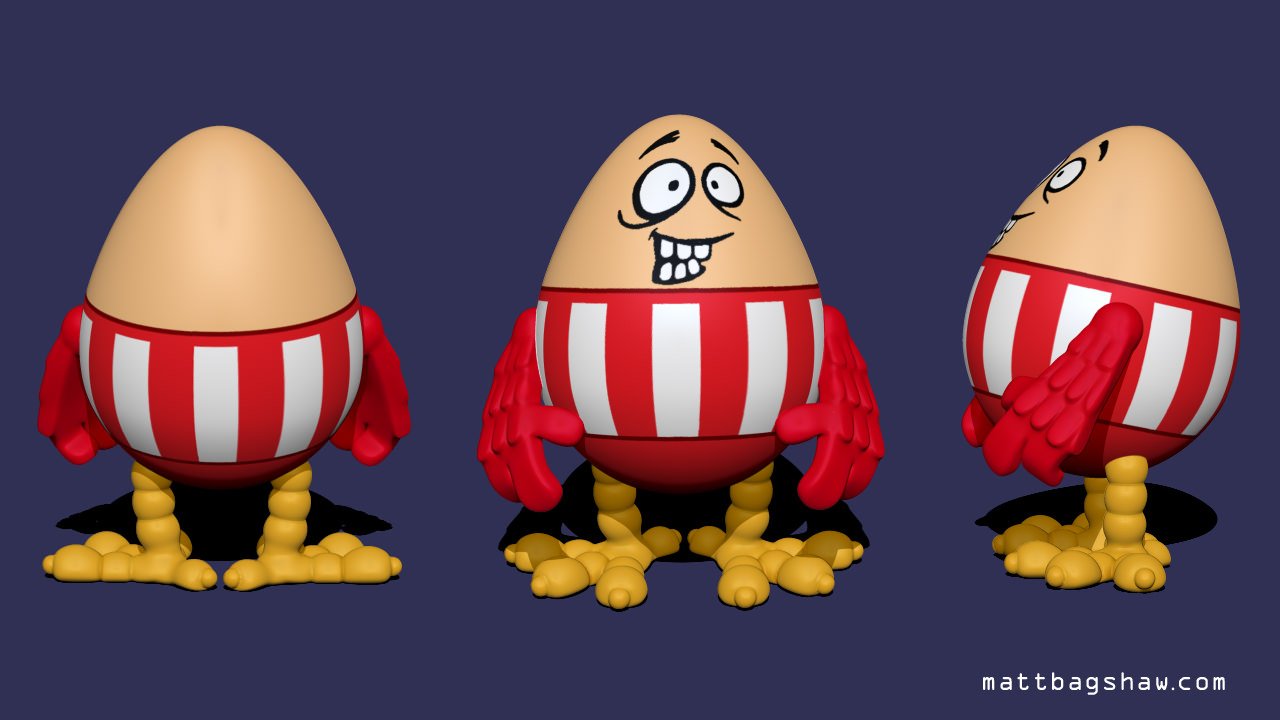 Hatchlings Collection easter eggs from all over world Free 3D print model_12