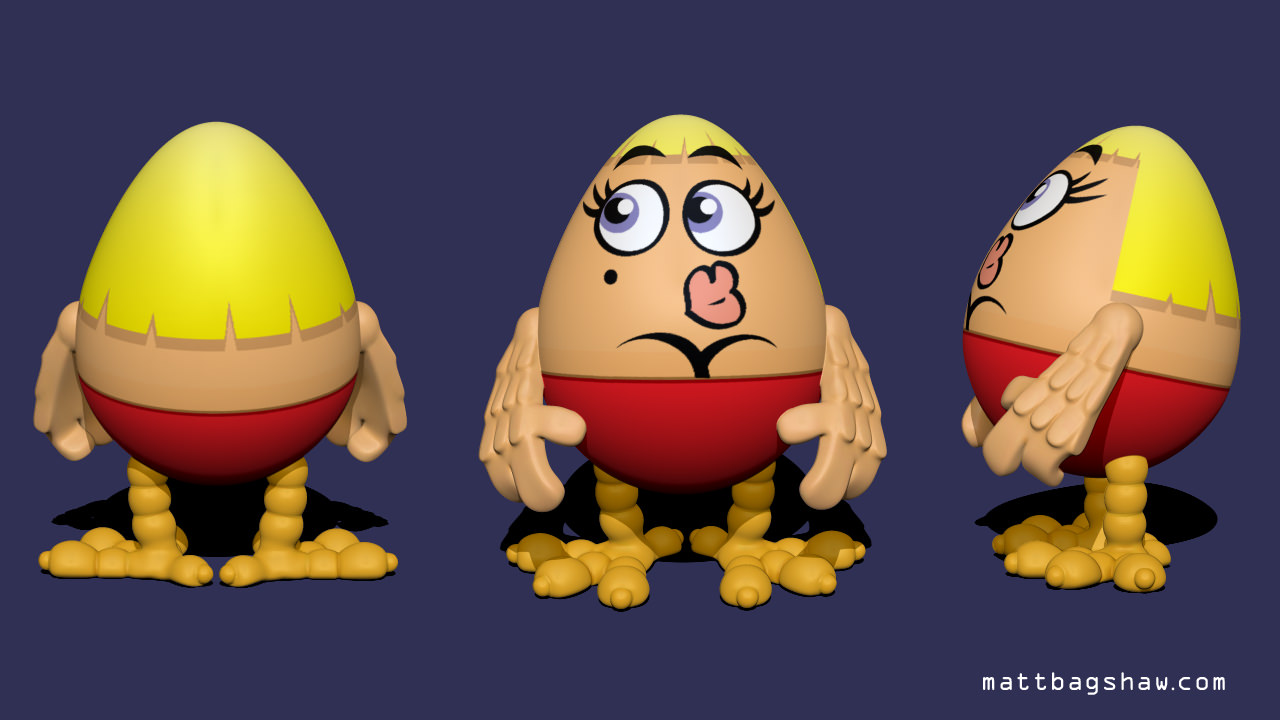Hatchlings Collection easter eggs from all over world Free 3D print model_5