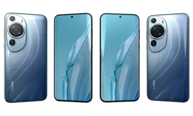 Huawei P60 Art Blue High Poly
