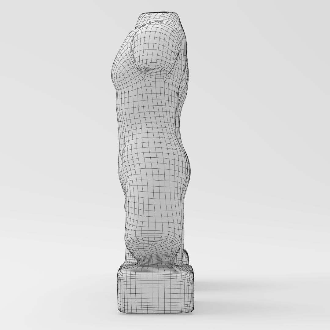 Greek sculpture 3D model_5