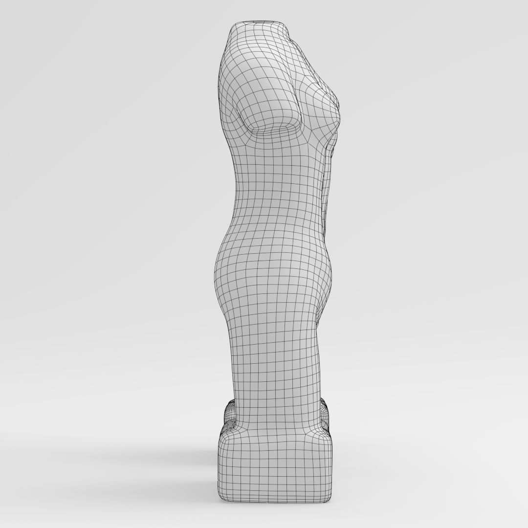 Greek sculpture 3D model_9