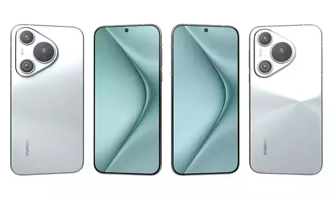 Huawei Pura 70 Blue High Poly