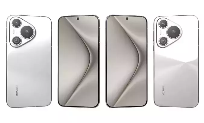 Huawei Pura 70 White High Poly