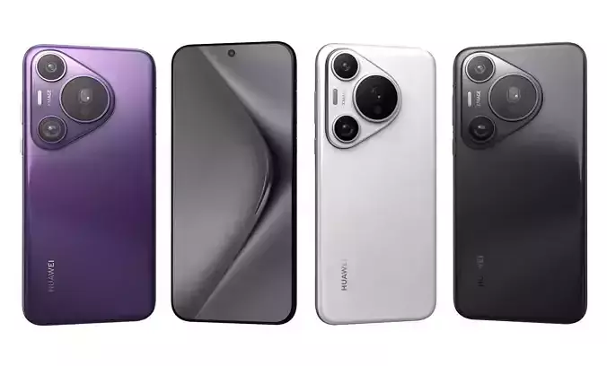 Huawei Pura 70 Pro All Colors High Poly