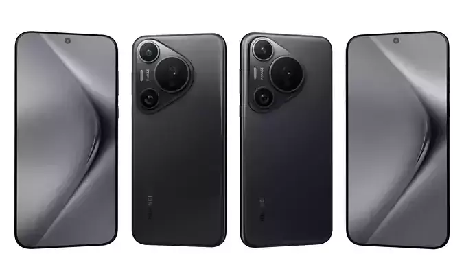 Huawei Pura 70 Pro Black High Poly