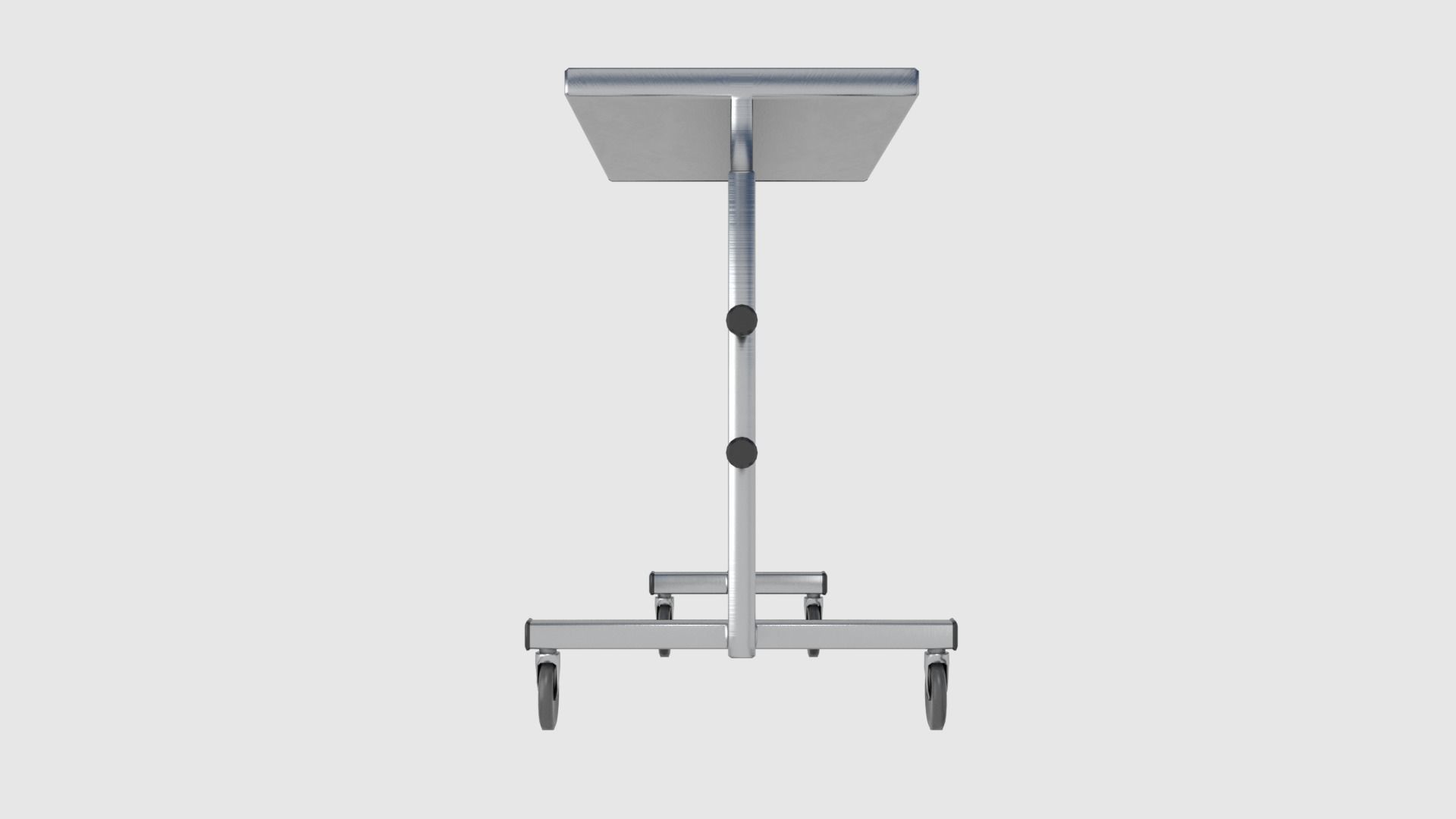 Surgical Table Low-poly 3D model_3
