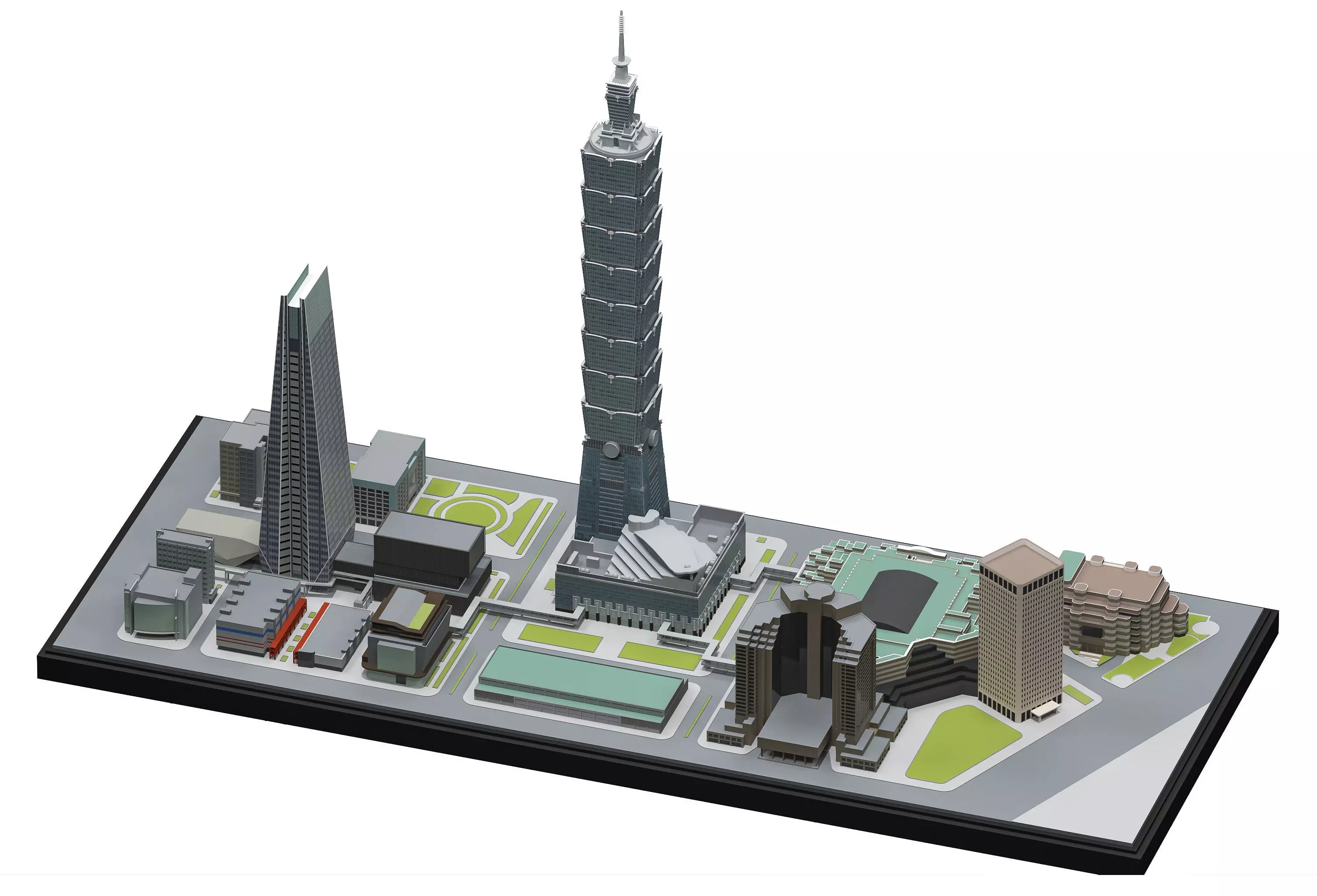 TAIPEI 3D model