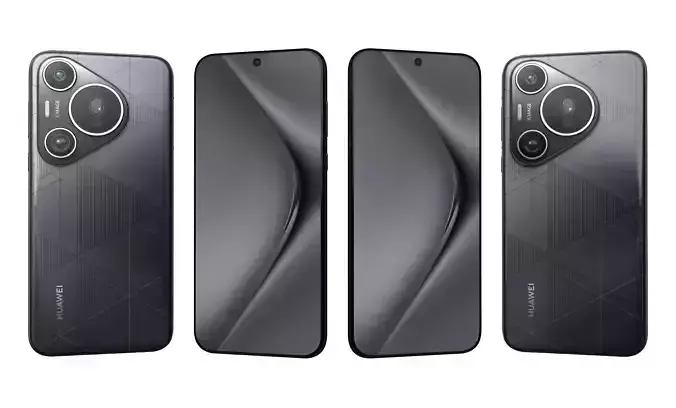 Huawei Pura 70 Pro Plus Black High Poly