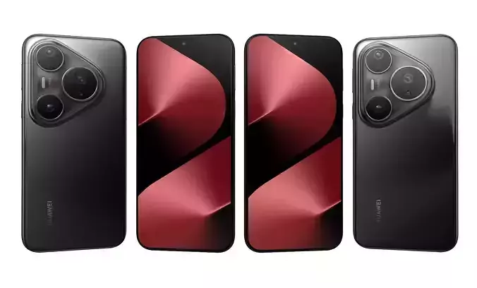 Huawei Pura 80 Pro Plus Black High Poly