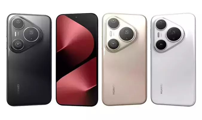 Huawei Pura 80 Pro All Colors High Poly