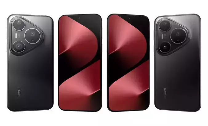 Huawei Pura 80 Pro Black High Poly