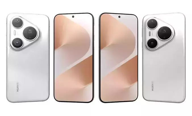 Huawei Pura 80 Pro White High Poly