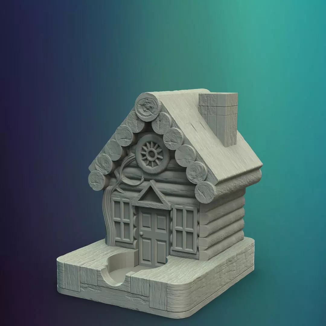 Cozy Cottage Ashtray 3D Printable STL File 3D print model
