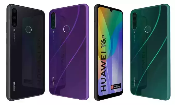 Huawei Y6P All Colors High Poly