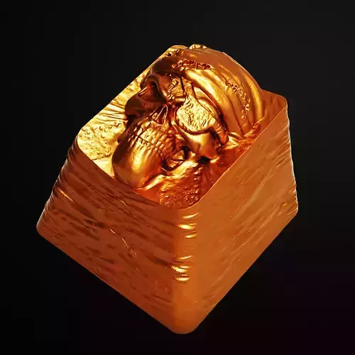 Pirate Skull Keycap 3D Printable STL File