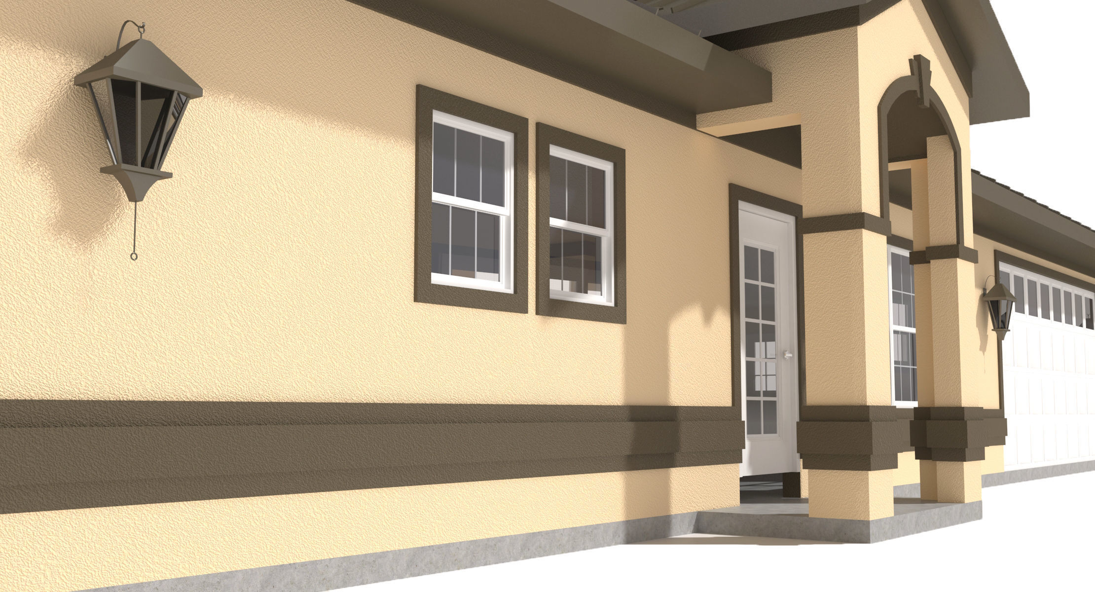 House-007 - Low Poly 3D model_7