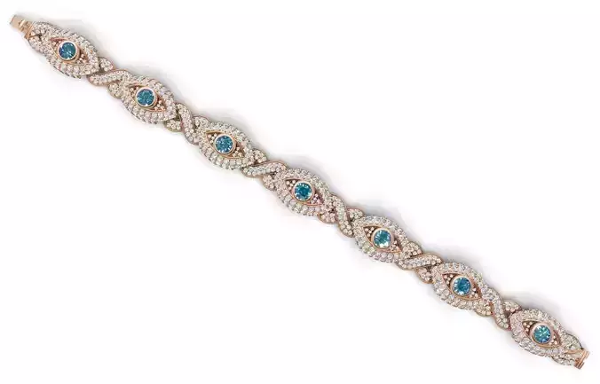clover diamond bracelet