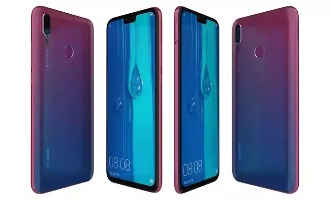 Huawei Y9 2019 Twilght High Poly
