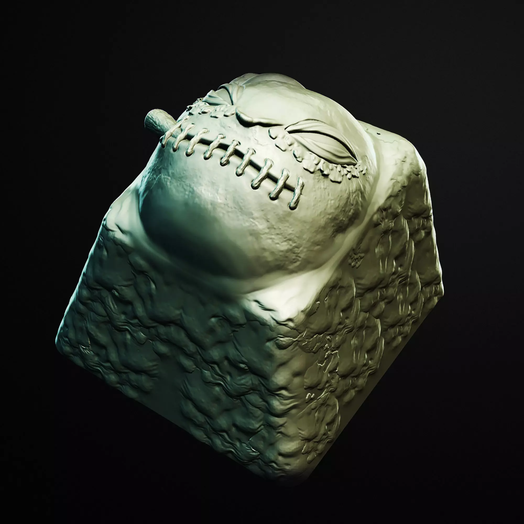 Scarecrow Skull Keycap 3D Printable STL File 3D print model