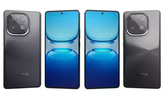 iQOO Z10 Turbo Black High Poly