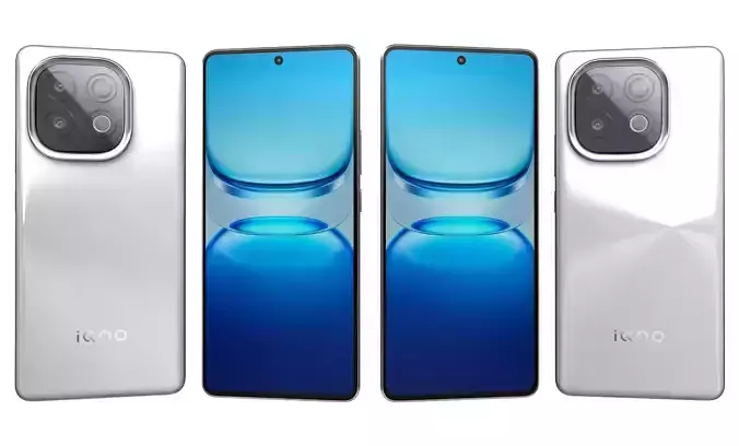 iQOO Z10 Turbo White High Poly