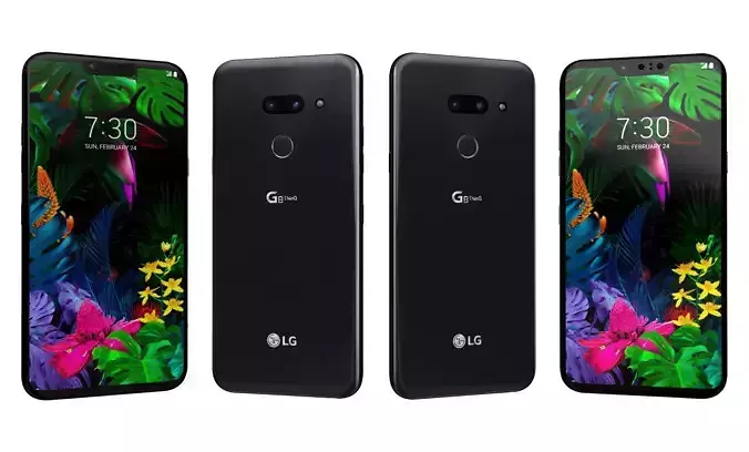 LG G8 ThinQ Black High Poly