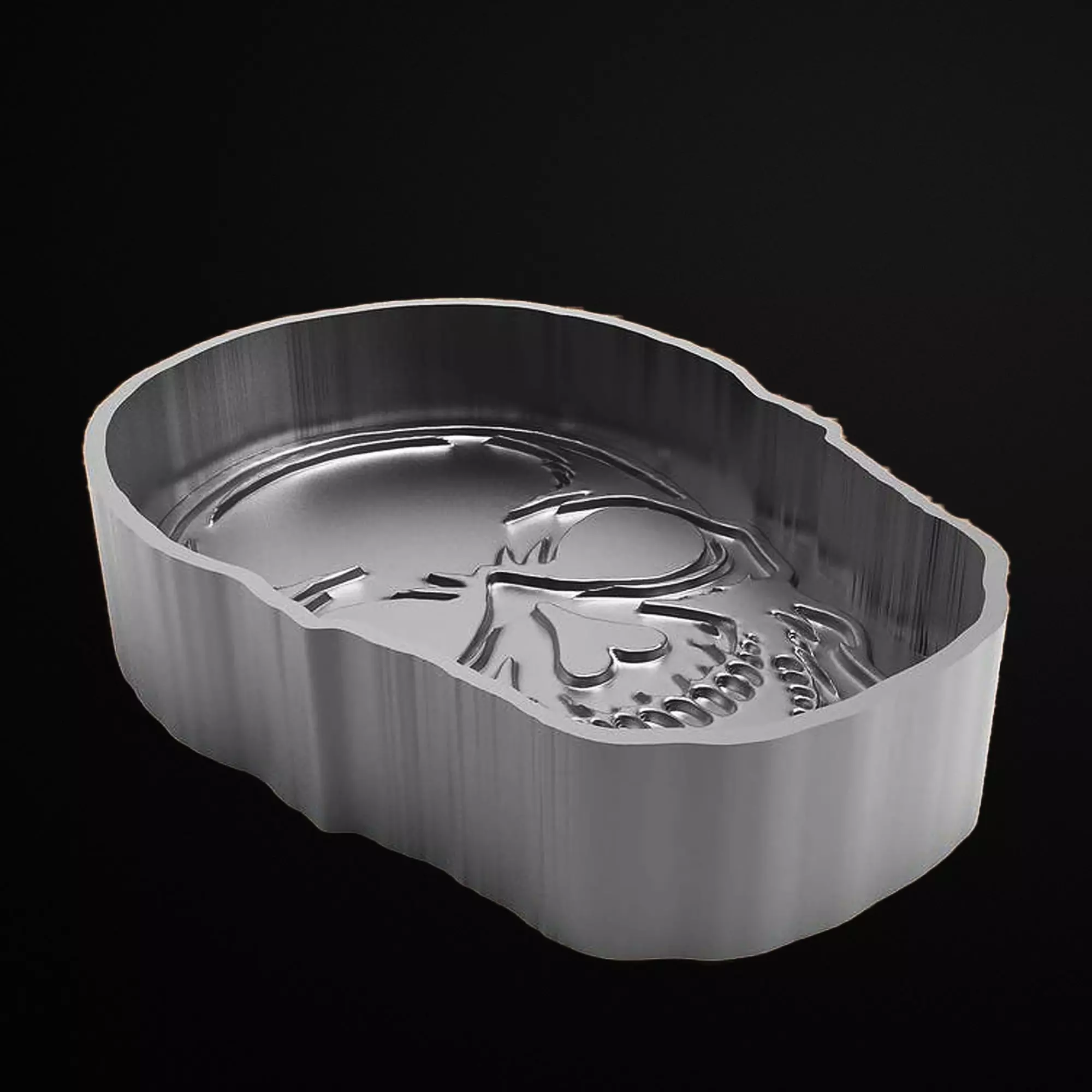 Skull Cookie Cutter 3D Printable STL File 3D print model