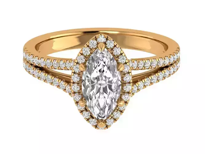 Marquise Engagement Ring