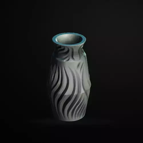 Slim Lines Vase 3D Printable STL File