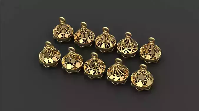 40 Light-Weight Designer Earrings STL Pack