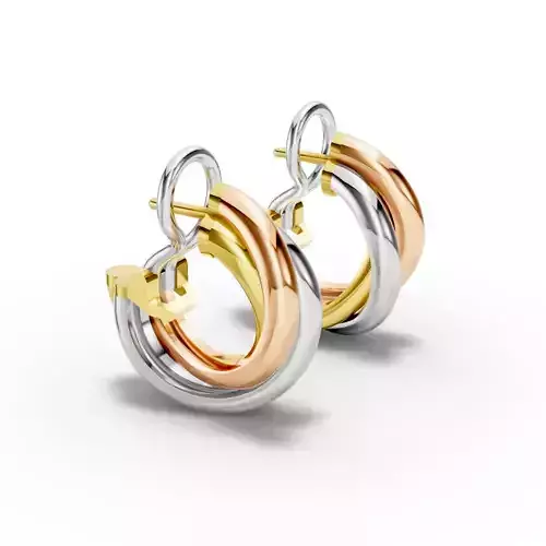 TRINITY OHRRINGE cartie earring