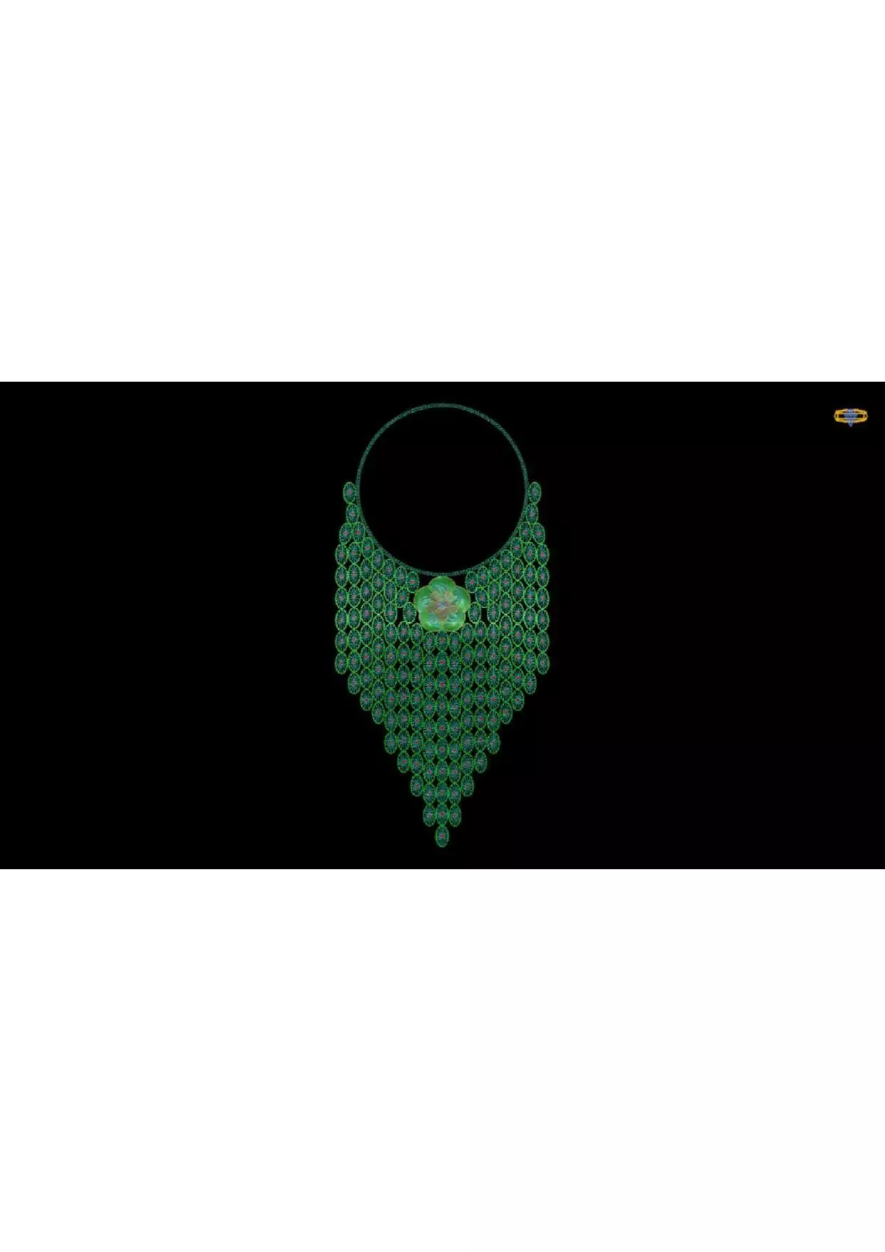 30 Long Premium Turkish Necklace Pack 3D print model