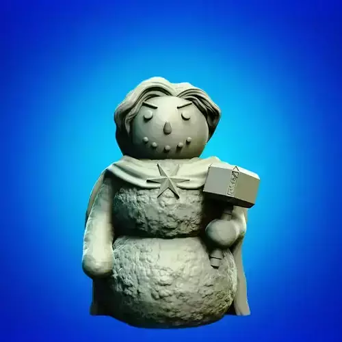 Star Wars Snowman Miniature 3D Printable STL File
