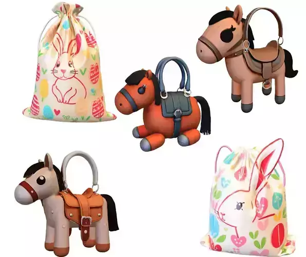Bags horses and easter