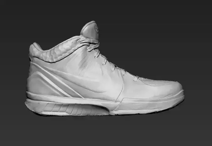 Nike kobe 4 highpoly 3d print mesh 