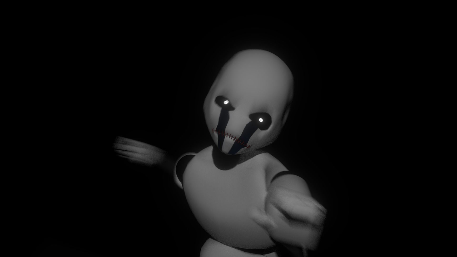 Fully Rigged Puppet Free 3D model_4
