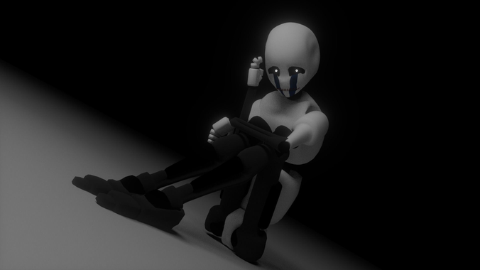 Fully Rigged Puppet Free 3D model