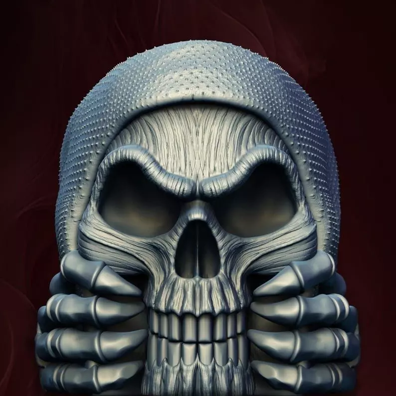 Horror Hooded Haunt Candle Holder 3D Printer STL File Format 3D print model
