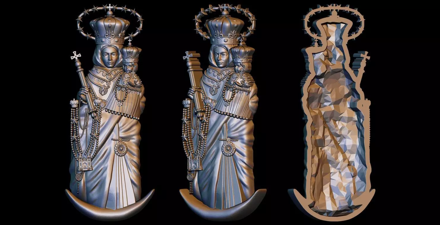 Our Lady of Velankanni 3D print model