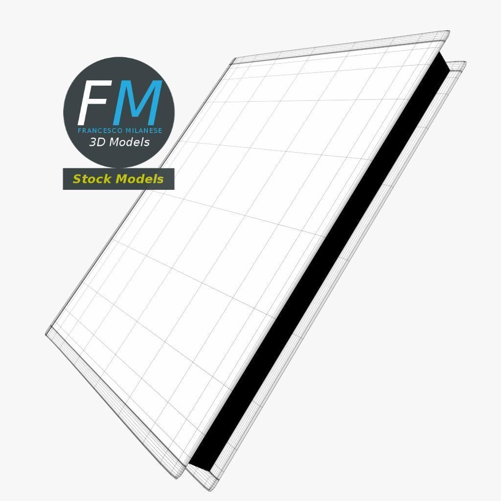 Book closed 1 3D model_7